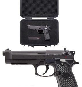 M92A1 Model Kit 1:2.05 Scale - Metal Build Model Set for Desktop Display for Model Enthusiasts & Collectors - No Shooting Function (Black)